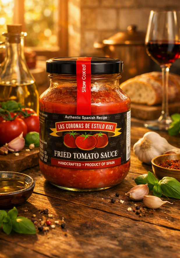 Premium Fried Tomato Sauce (300g) Homemade Spanish tomato sauce.
