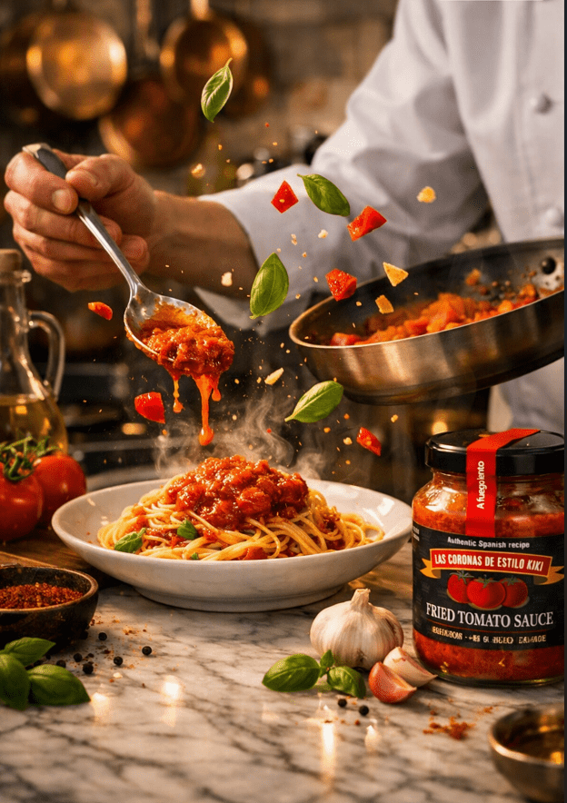 Premium Fried Tomato Sauce 300g – Handmade Spanish Tomato Sauce