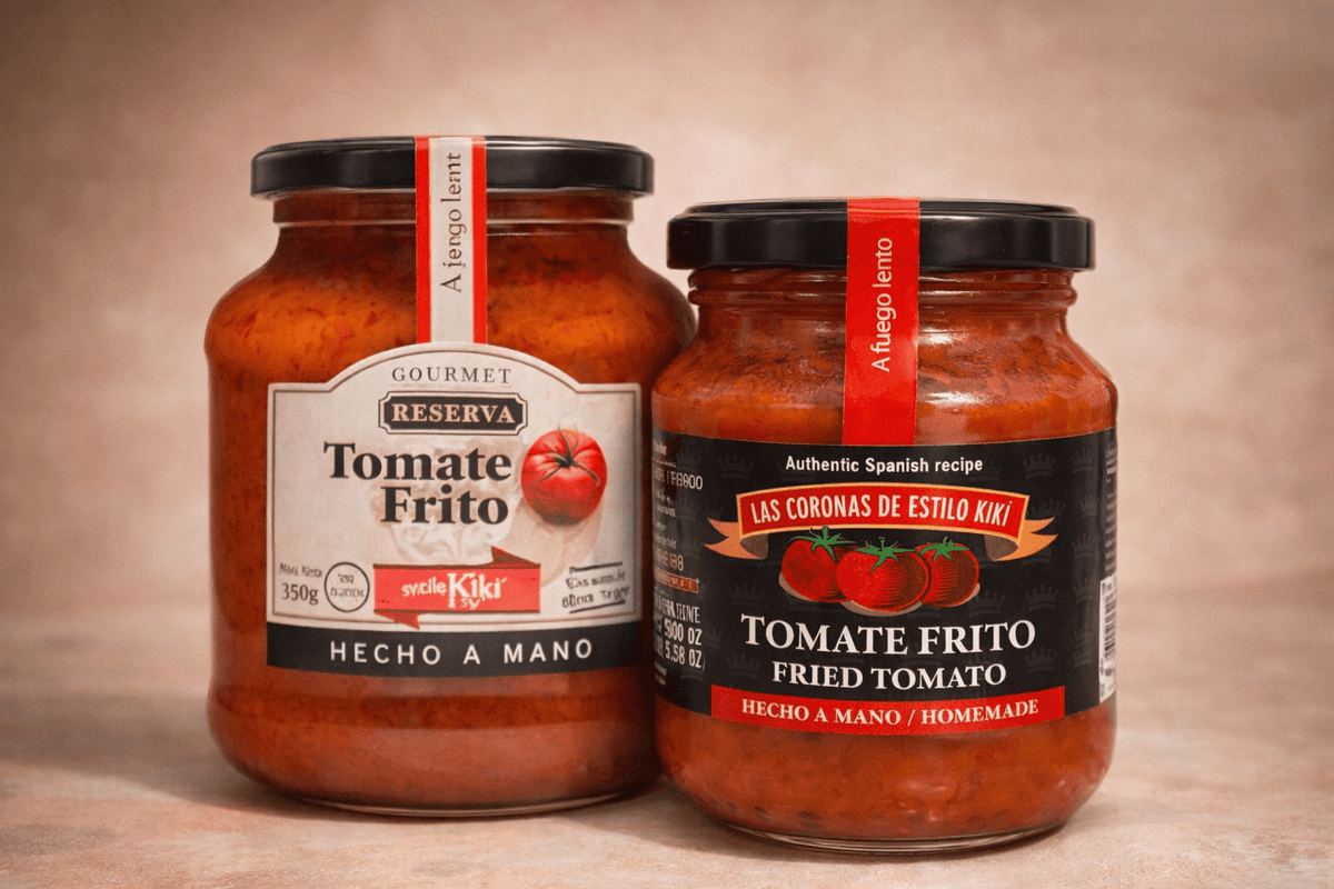 Gourmet Tomato Sauce 350g & Premium Fried Tomato Sauce 300g Duo Bundle