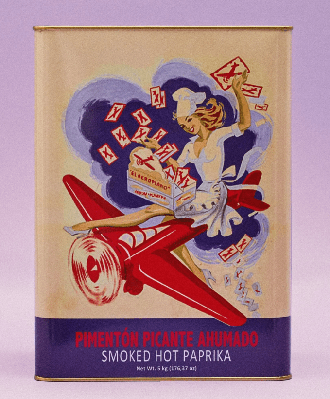 Smoked Hot Paprika – Pimentón Picante Ahumado Vintage Tin 75g