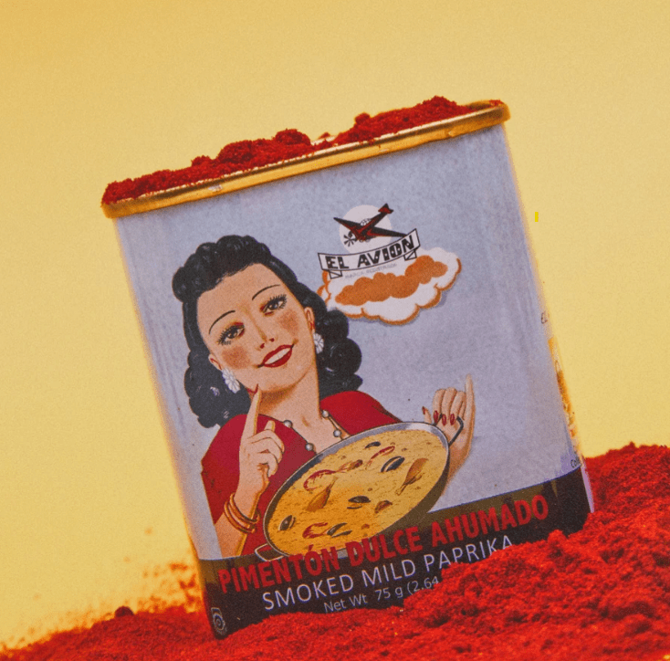 Coming soon!! Paprika smoked Mild Vintage Tin (Pimentón dulce Ahumado) 75g by IBERICO DISTRIBUTION – Authentic Spanish Gourmet from IBERICO DISTRIBUTION LLCSmoked Mild PaprikaELAV-PIMENTON-MILD