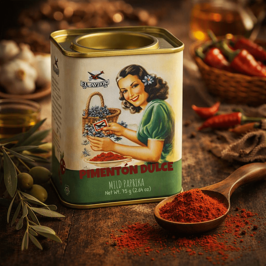 Sweet Paprika – Pimentón Dulce Vintage Tin 75g