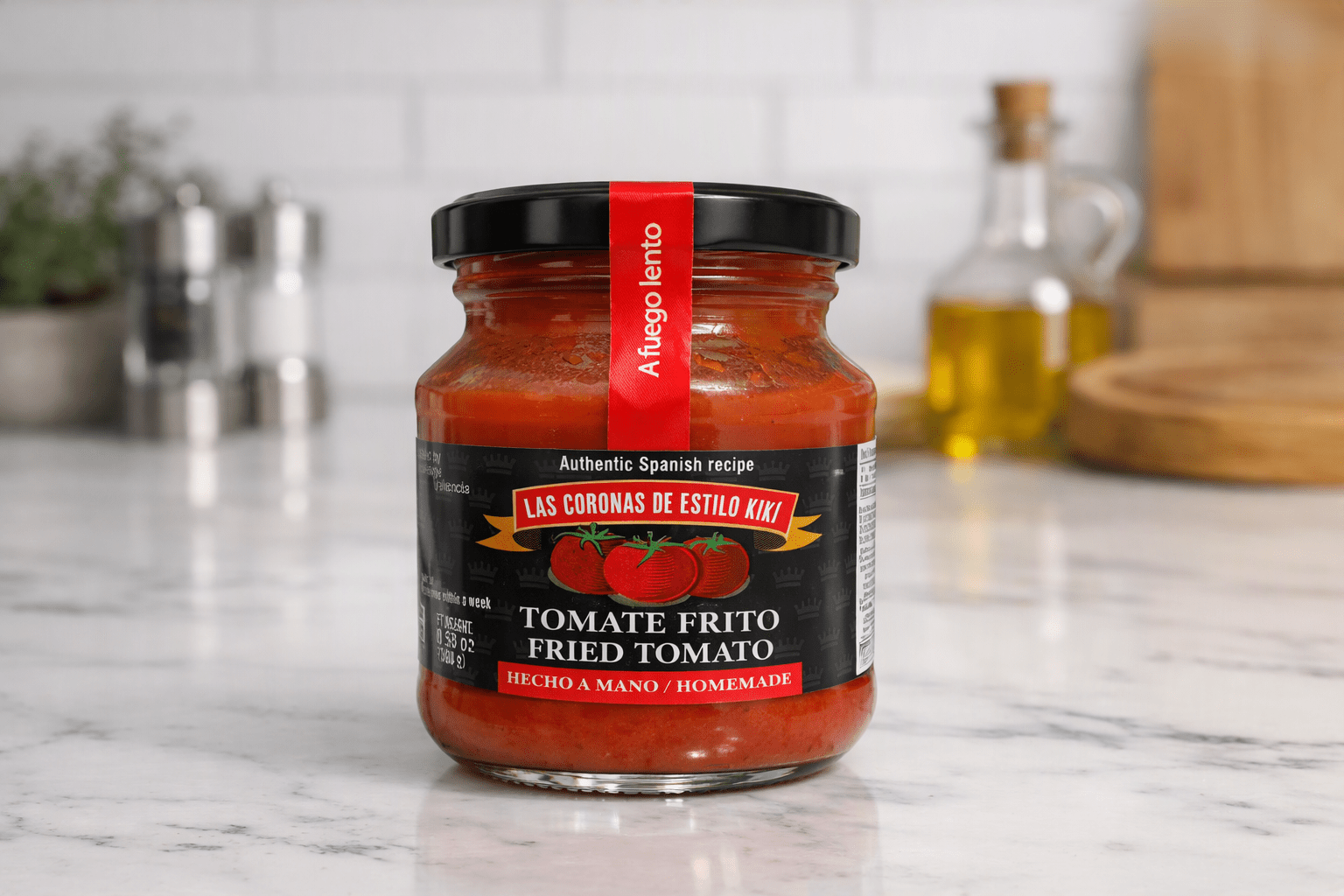 Premium Fried Tomato Sauce 300g – Handmade Spanish Tomato Sauce